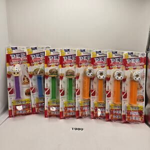 PEZ+CANDY+DISPENSER CUPCAKE/TACO/BURGER/DONUT NEW DECEMBER 2027